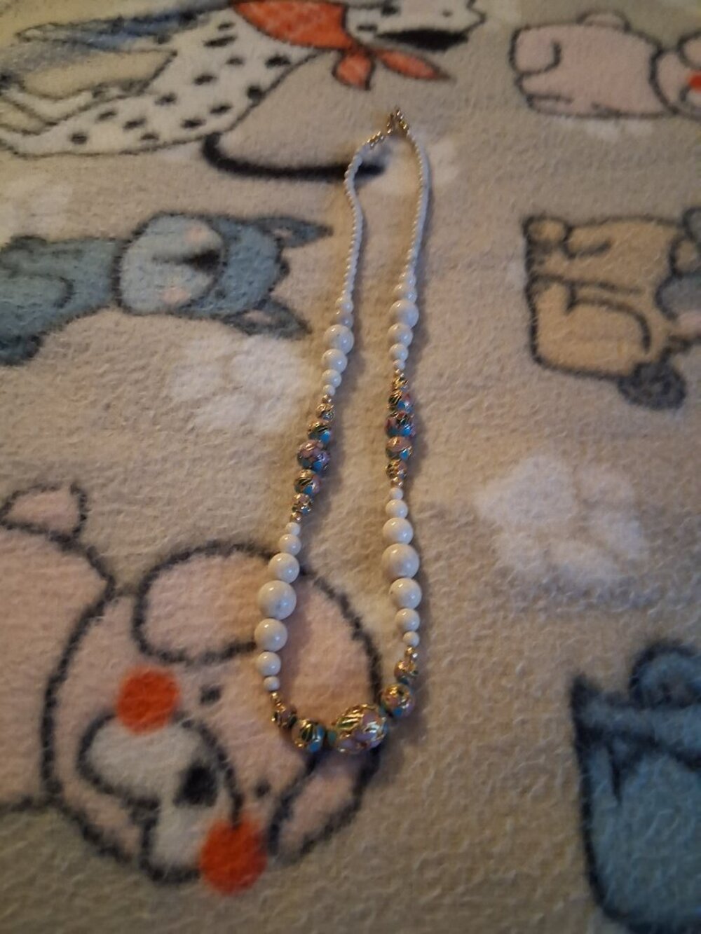 BEADED NECKLACE HANDMADE - Picture 9 of 9